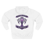 Violet Tribal Cross — Pullover Hoodie