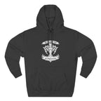White Tribal Cross Crest — Pullover Hoodie