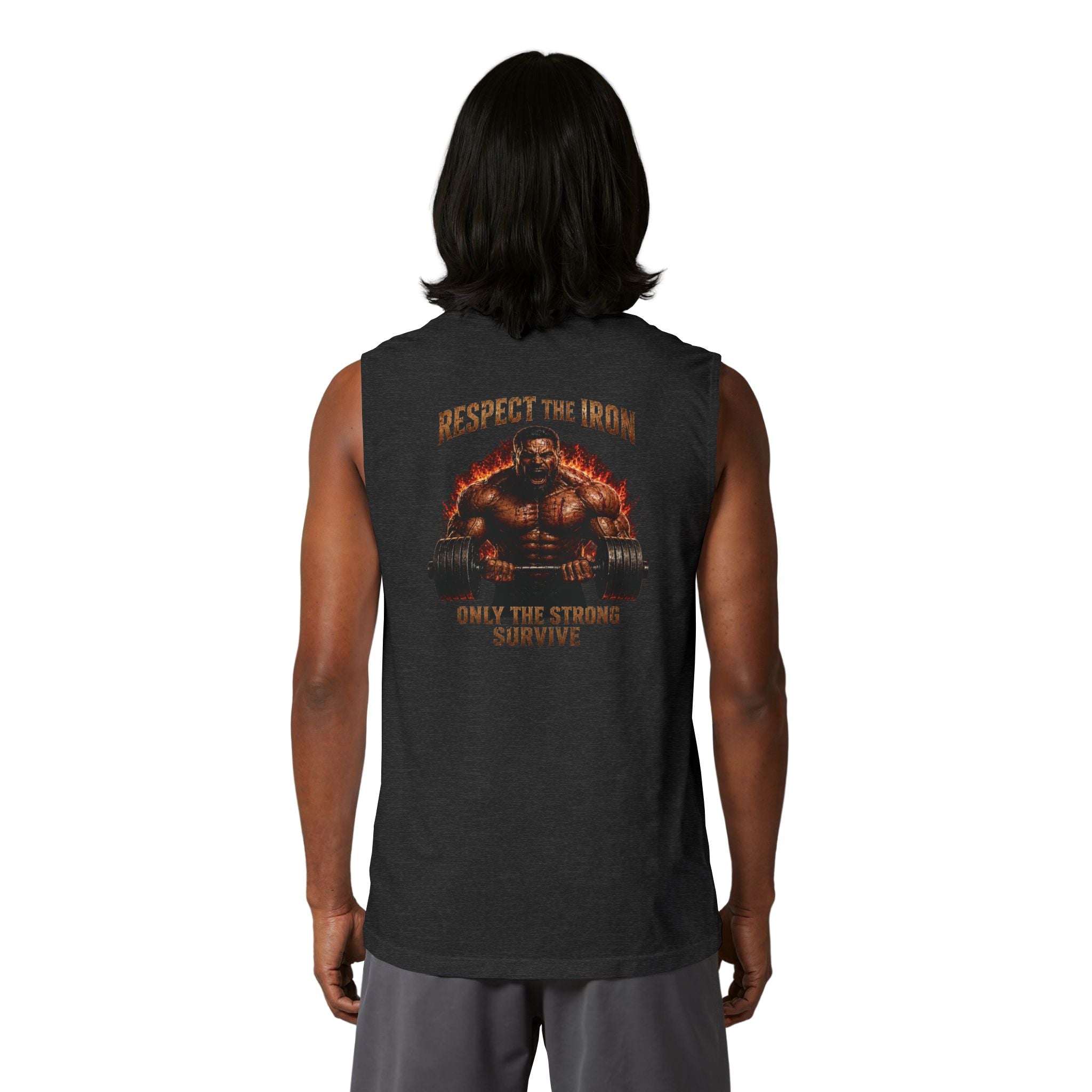 Respect The Iron — Muscle Tank