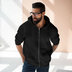 White Tribal Cross — Zip Hoodie