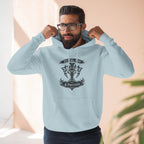 Black Tribal Cross Crest — Pullover Hoodie