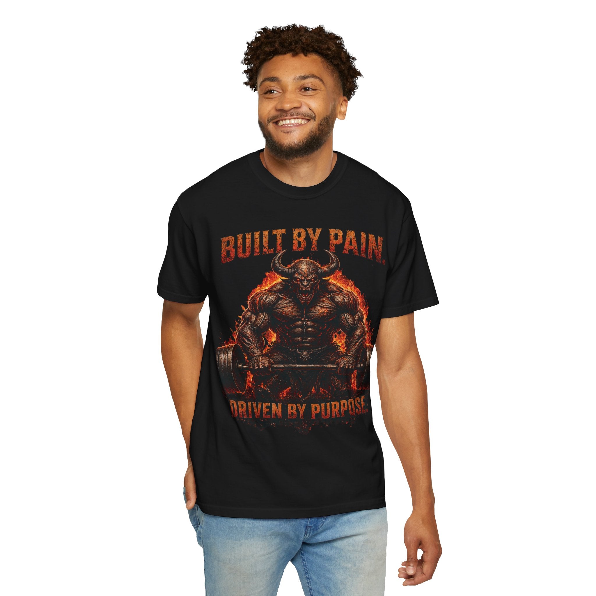 Built By Pain — Garment-Dyed Tee