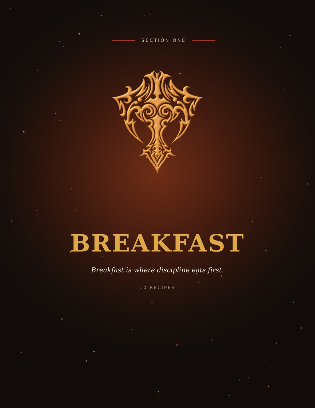 Blood, Fire & Protein — The Cookbook (Digital Edition)