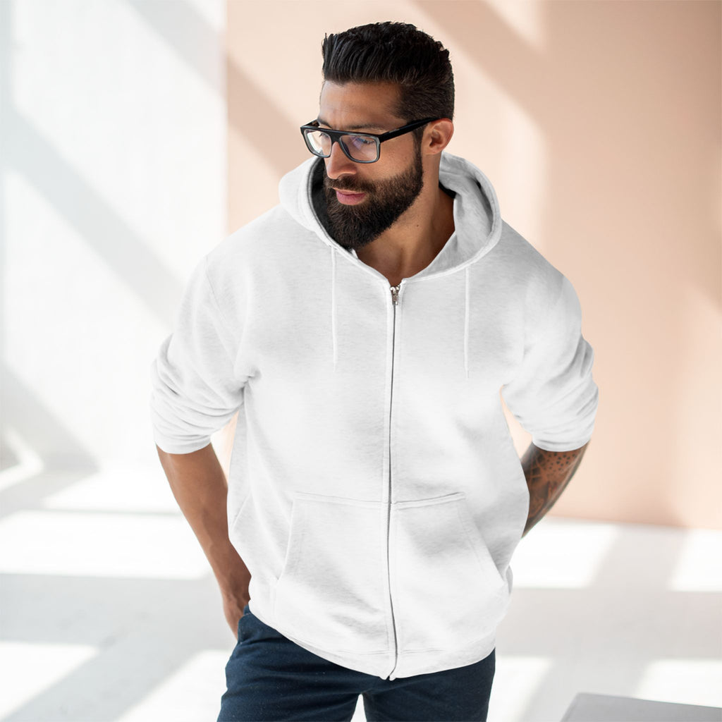 Black Tribal Cross — Zip Hoodie