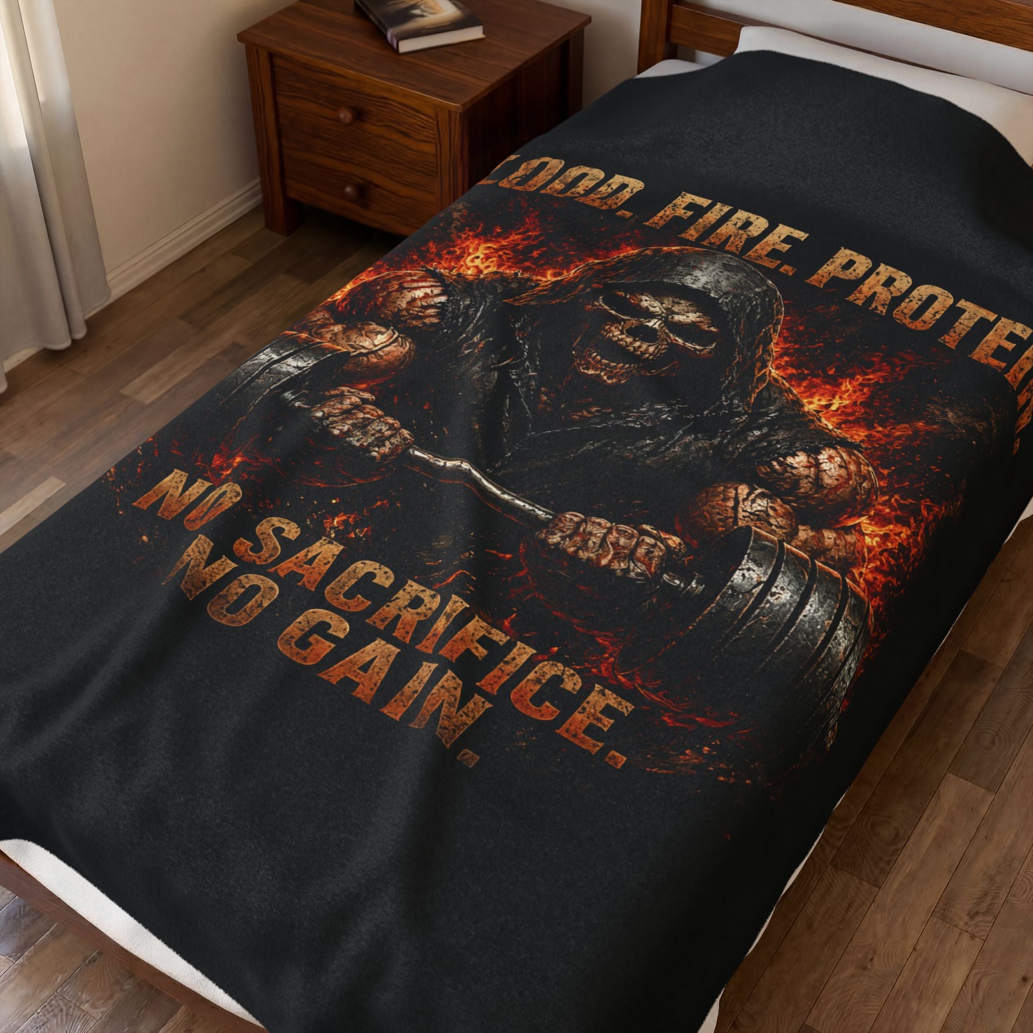 Grim Reaper — Throw Blanket