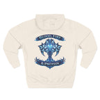 Ice Blue Tribal Cross — Pullover Hoodie