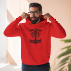 Black Tribal Cross Crest — Pullover Hoodie