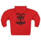 Black Tribal Cross — Zip Hoodie