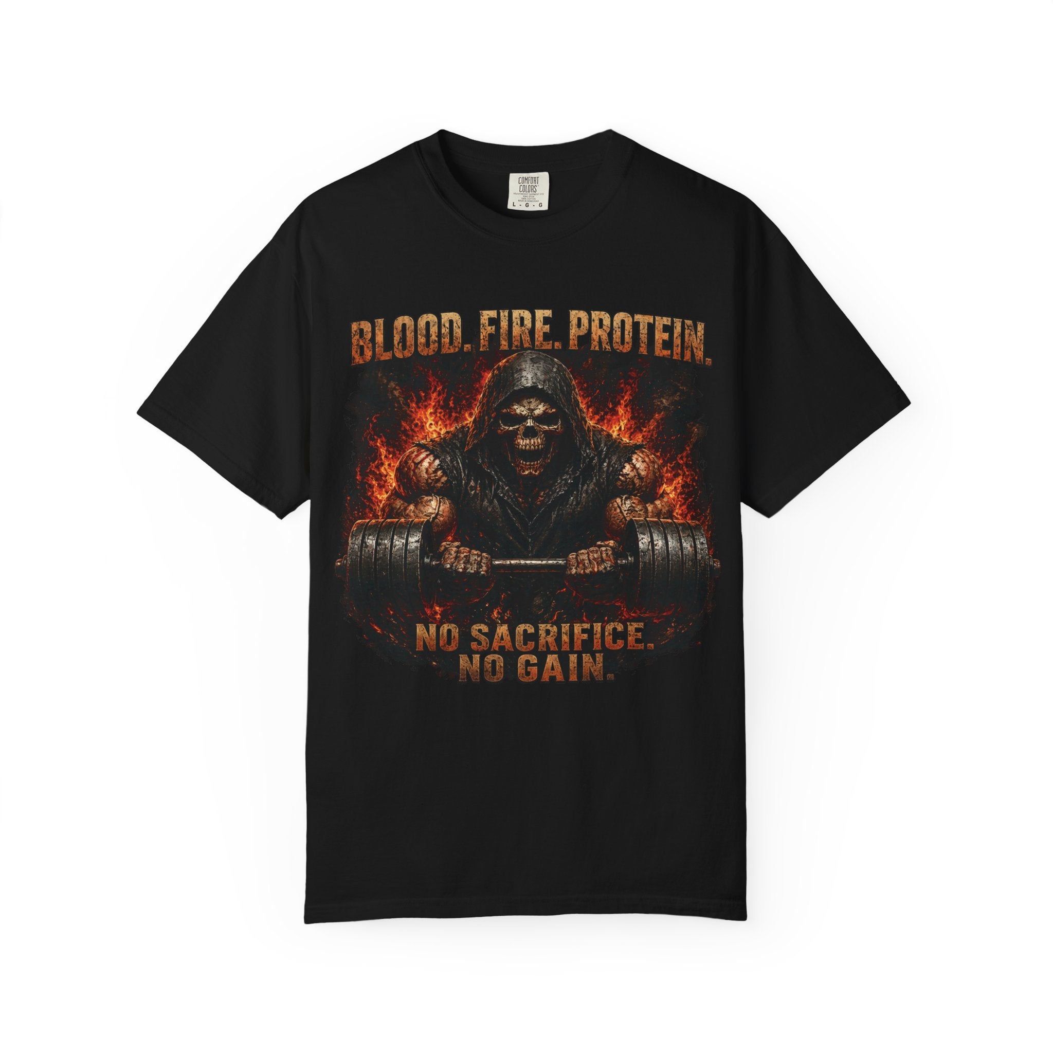 Grim Reaper Deadlift — Garment-Dyed Tee