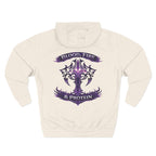 Violet Tribal Cross — Pullover Hoodie