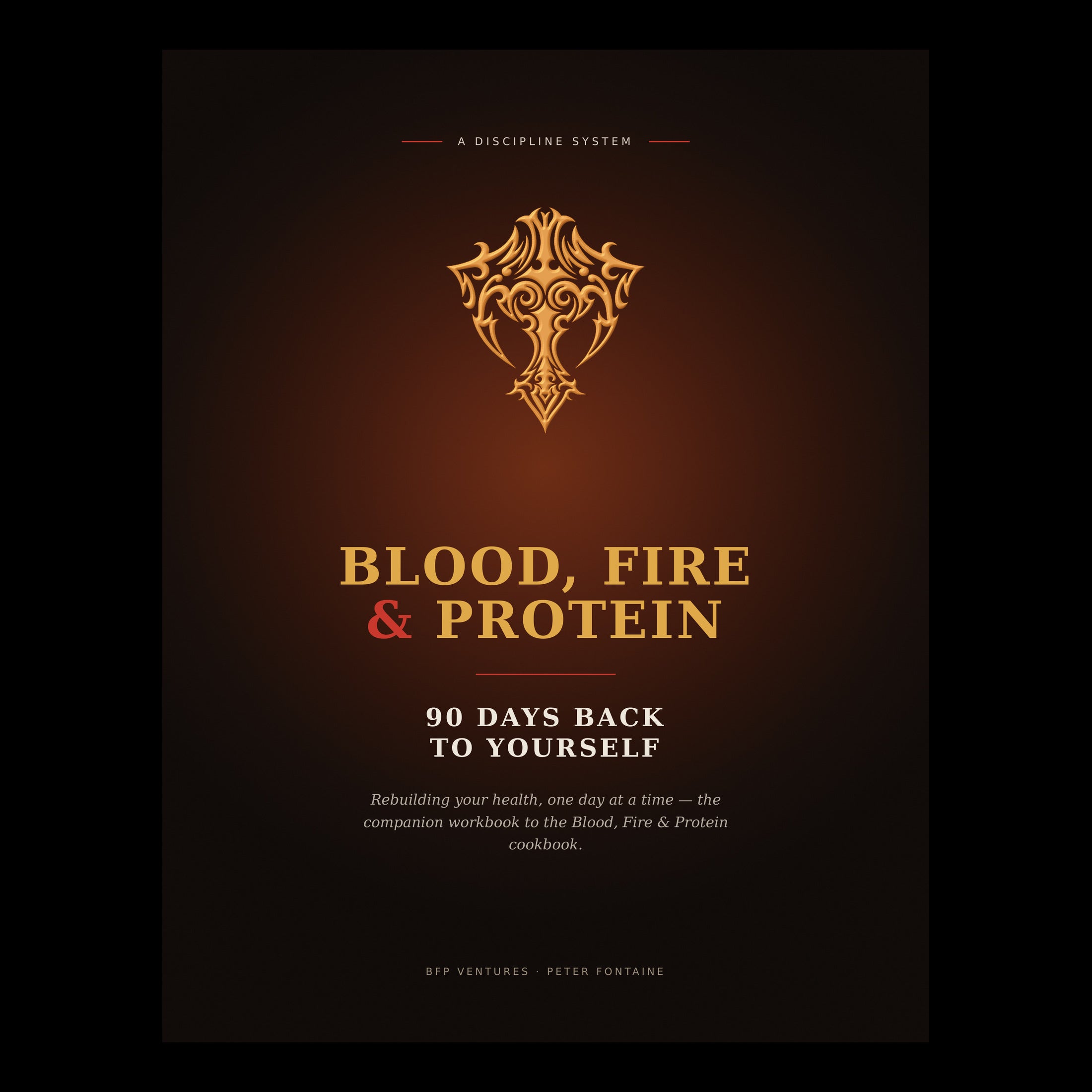 Blood, Fire & Protein — 90 Days Back to Yourself (Digital Workbook)